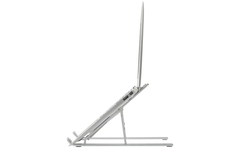 Laptopstativ Desire2 Sammenklappelig X-format Aluminium Sølv - Sølv - Opbevaring - Opbevaring til småting - Opbevaringsstativ - Bærbarstativ
