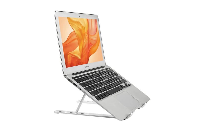 Laptopstativ Desire2 Sammenklappelig X-format Aluminium Sølv - Sølv - Opbevaring - Opbevaring til småting - Opbevaringsstativ - Bærbarstativ