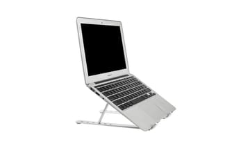 Laptopstativ Desire2 Sammenklappelig X-format Aluminium Sølv - Sølv - Opbevaring - Opbevaring til småting - Opbevaringsstativ - Bærbarstativ