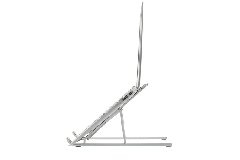 Laptopstativ Desire2 Sammenklappelig X-format Aluminium Sølv - Sølv - Opbevaring - Opbevaring til småting - Opbevaringsstativ - Bærbarstativ