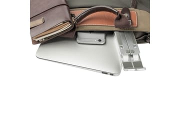 Laptopstativ Desire2 Sammenklappelig X-format Aluminium Sølv - Sølv - Opbevaring - Opbevaring til småting - Opbevaringsstativ - Bærbarstativ