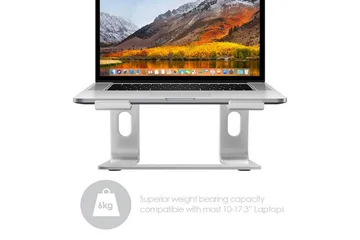 Laptopstativ Desire2 Supreme Pro Aluminium Silver - Sølv - Opbevaring - Opbevaring til småting - Opbevaringsstativ - Bærbarstativ