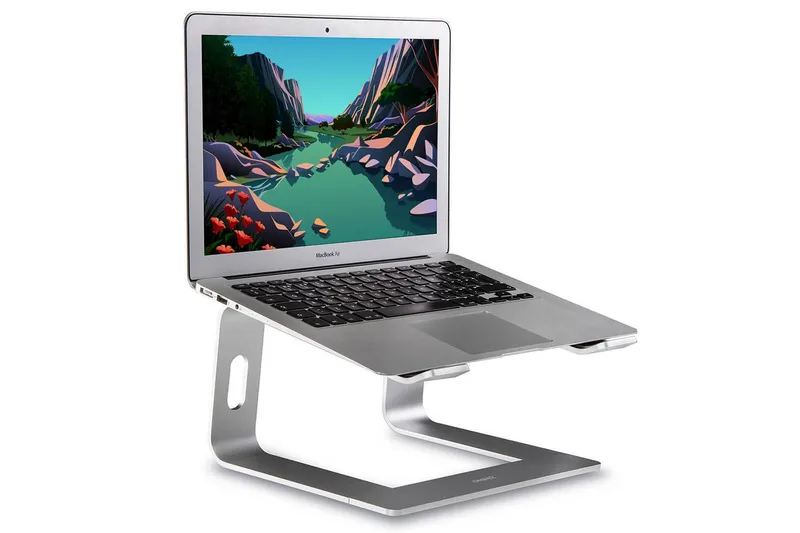 Laptopstativ Desire2 Supreme Pro Aluminium Silver - Sølv - Opbevaring - Opbevaring til småting - Opbevaringsstativ - Bærbarstativ