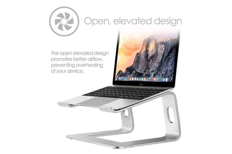 Laptopstativ Desire2 Supreme Pro Aluminium Silver - Sølv - Opbevaring - Opbevaring til småting - Opbevaringsstativ - Bærbarstativ