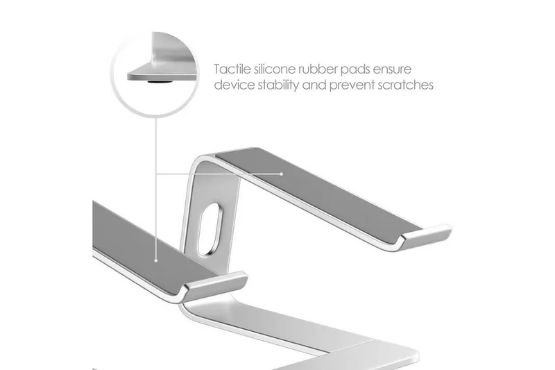 Laptopstativ Desire2 Supreme Pro Aluminium Silver - Sølv - Opbevaring - Opbevaring til småting - Opbevaringsstativ - Bærbarstativ