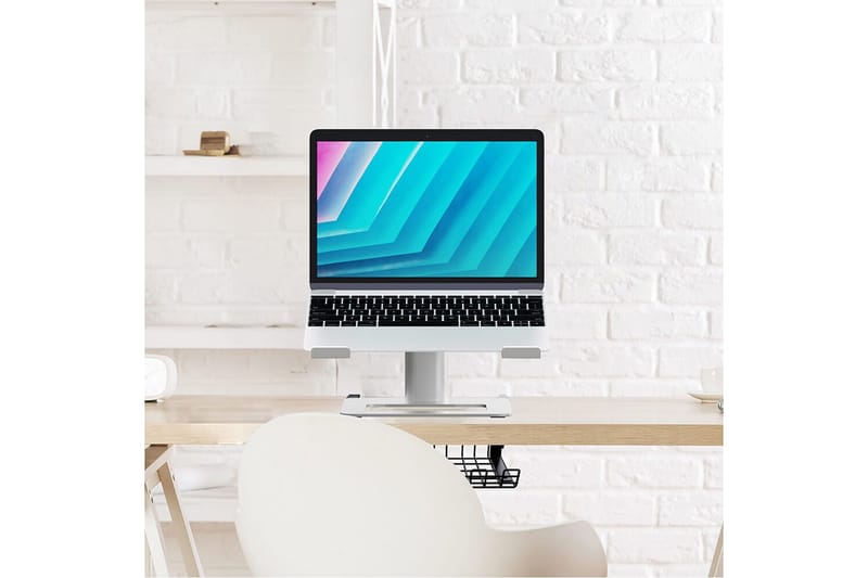 Laptopstativ Desire2 Vertikalt Justerbart - Sølv - Opbevaring - Opbevaring til småting - Opbevaringsstativ - Bærbarstativ