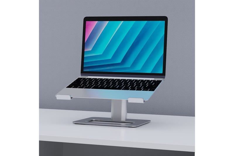 Laptopstativ Desire2 Vertikalt Justerbart - Sølv - Opbevaring - Opbevaring til småting - Opbevaringsstativ - Bærbarstativ