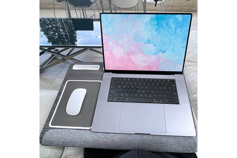 Laptopstativ til Skødet Desire2 Grå - Grå - Opbevaring - Opbevaring til småting - Opbevaringsstativ - Bærbarstativ