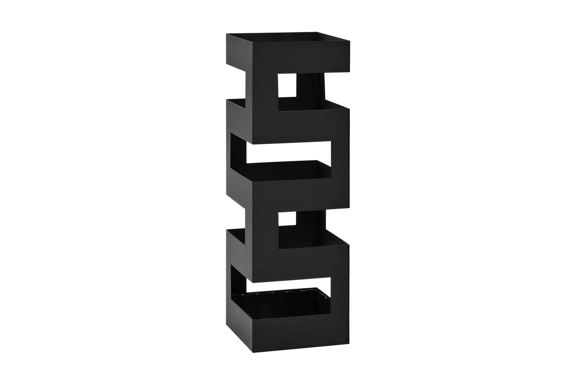 Paraplystativ Tetris Stål Sort - Sort - Opbevaring - Opbevaring til småting - Opbevaringsstativ - Paraplystativ