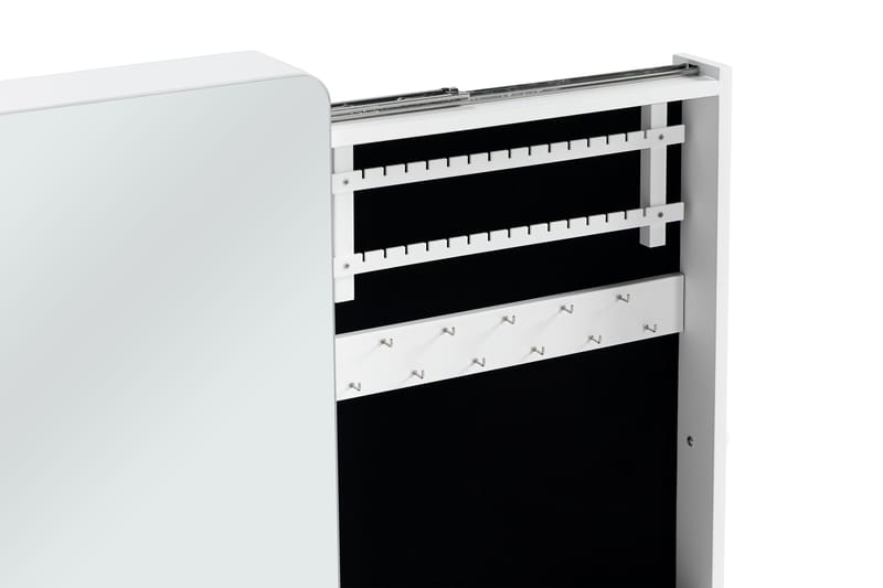 Verdansk Vægskab med Spejl - Hvid - Smykkeholder & smykkeskrin - Smykkeskab