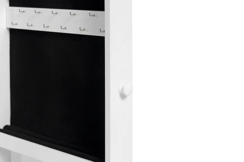 Verdansk Vægskab med Spejl - Hvid - Opbevaring - Opbevaring til småting - Smykkeskab