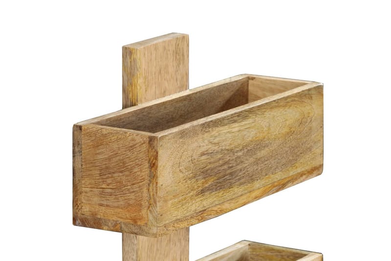 Væghængt Magasinholder 30X11X72 cm Massivt Mangotræ - Opbevaring - Opbevaring til småting