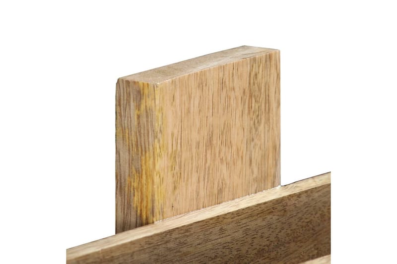 Væghængt Magasinholder 30X11X72 cm Massivt Mangotræ - Opbevaring - Opbevaring til småting