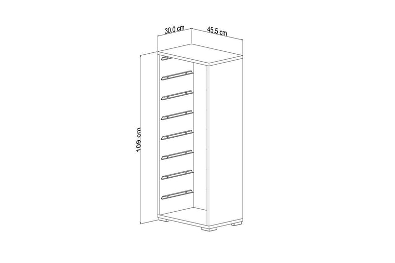 Versa Opbevaringskasser 45,5 cm - Gul/Hvid - Opbevaring - Opbevaring til småting - Kurve & kasser