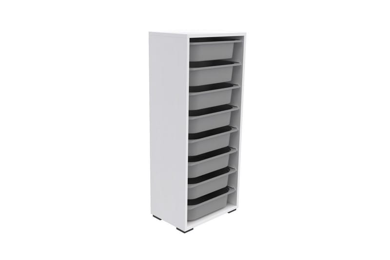 Versa Opbevaringskasser 45,5 cm - Hvid/Lysegrå - Opbevaring - Opbevaring til småting - Kurve & kasser