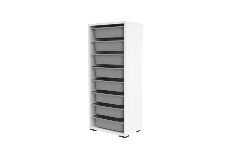 Versa Opbevaringskasser 45,5 cm - Hvid/Lysegrå - Opbevaring - Opbevaring til småting - Kurve & kasser