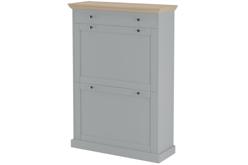 Jundapah Skænk 80x30 cm - Grå/Brun - Opbevaring - Opbevaringsmøbler - Skænke & sideboards