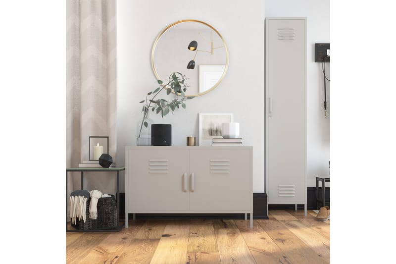 Bradford Skänk 100x40 cm Ljusgrå Queer Eye Ljusgrå - Opbevaring - Opbevaringsmøbler - Skænke & sideboards