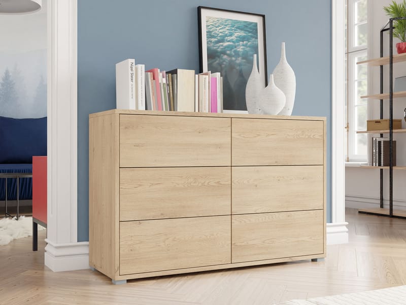 Agawal Kommode 120 cm - Brun - Opbevaring - Opbevaringsmøbler - Kommode