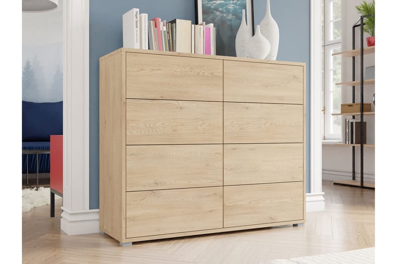 Agawal Kommode 120 cm - Brun - Opbevaring - Opbevaringsmøbler - Kommode