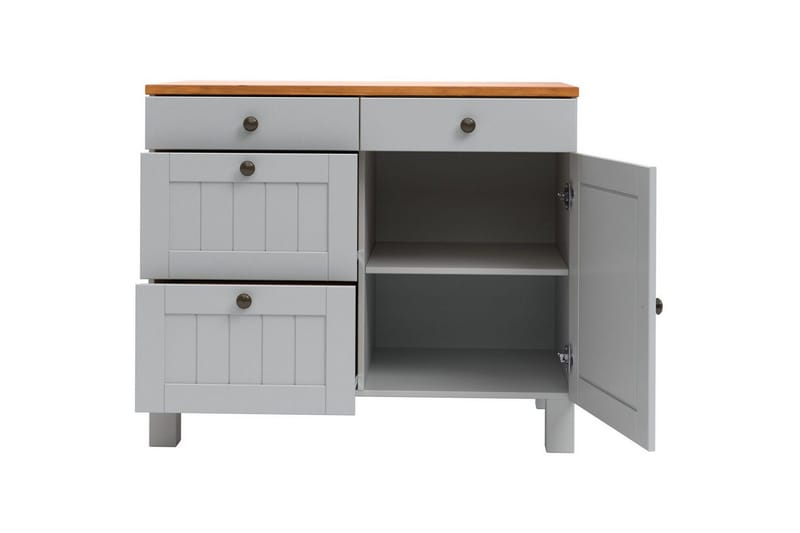Alby Skænk 85 cm - Grå - Opbevaring - Opbevaringsmøbler - Skænke & sideboards