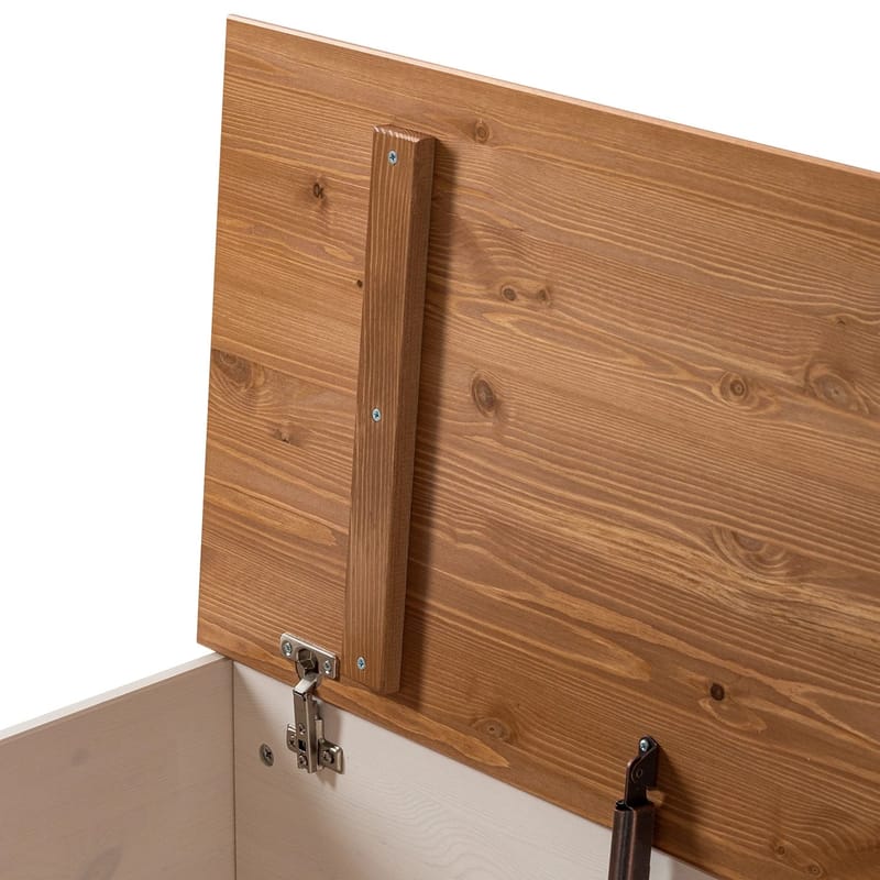 Anita Opbevaringskiste 80 cm - Hvid/Honning - Opbevaring - Opbevaringsmøbler - Kister