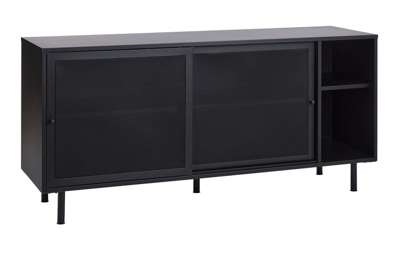 Annabel Kommode 160 cm - Sort - Opbevaring - Opbevaringsmøbler - Skænke & sideboards