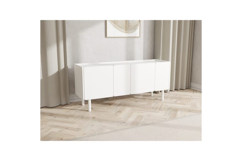 Anno Skænk 160 cm - Hvid - Opbevaring - Opbevaringsmøbler - Skænke & sideboards