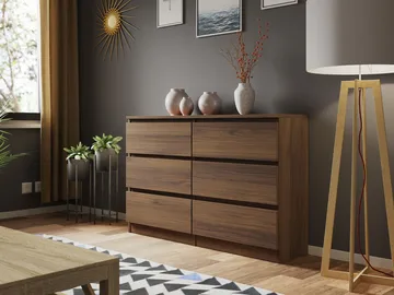Basildon kommode 120 cm - brun - Opbevaring - Opbevaringsmøbler - Kommode