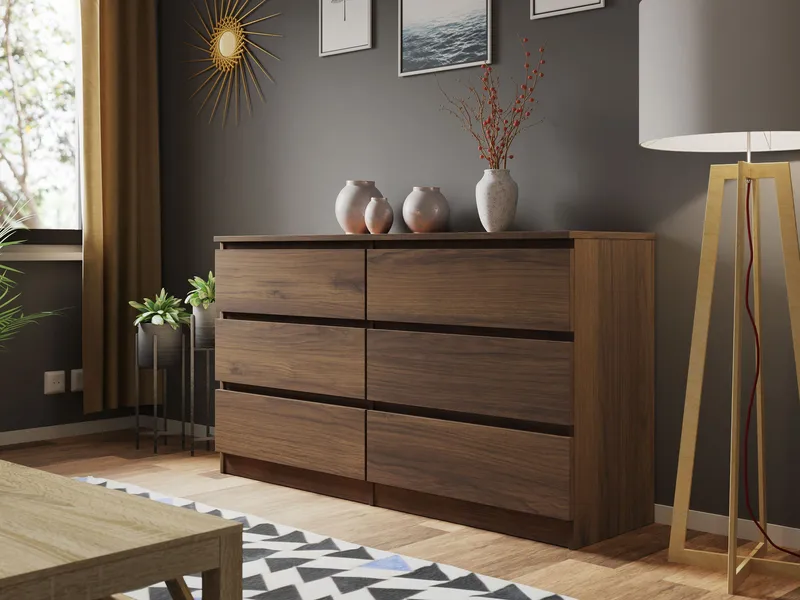 Basildon kommode 138 cm - brun - Opbevaring - Opbevaringsmøbler - Kommode
