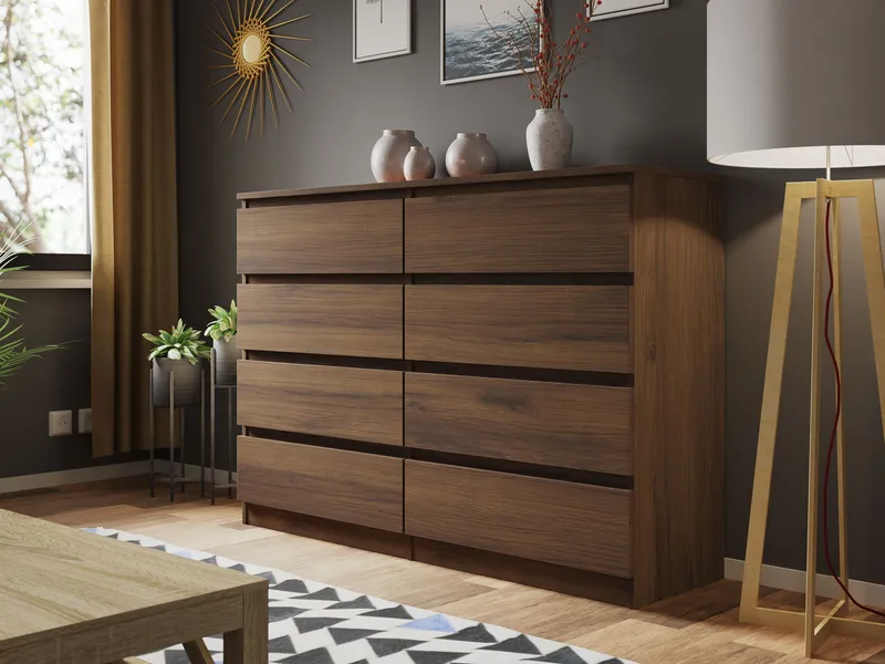 Basildon kommode 138 cm - brun - Opbevaring - Opbevaringsmøbler - Kommode