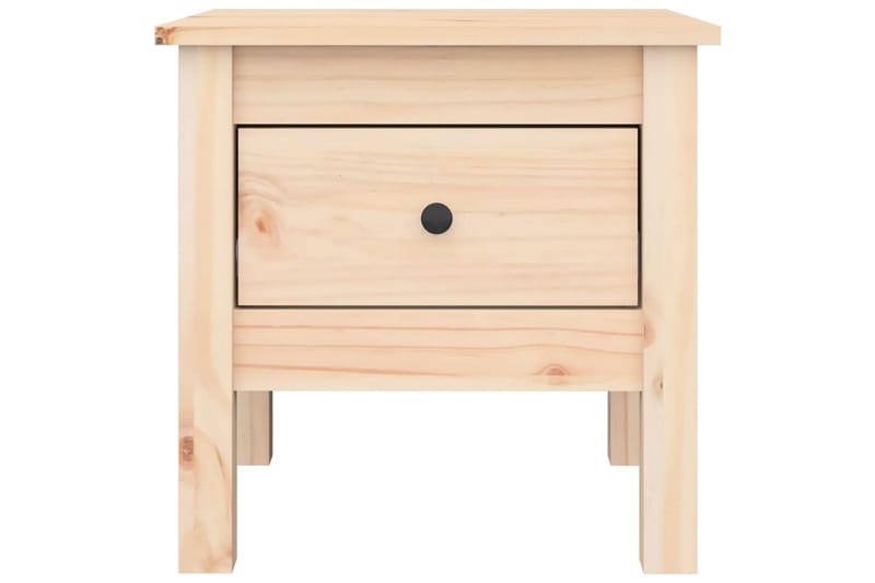 beBasic sidebord 40x40x39 cm massivt fyrretræ - Brun - Skænke & sideboards