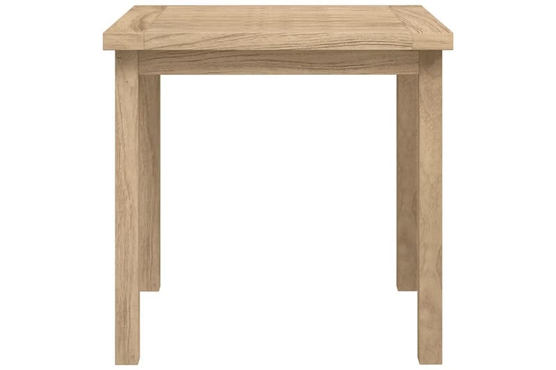 beBasic sidebord 45x45x45 cm massivt teaktræ - Brun - Skænke & sideboards