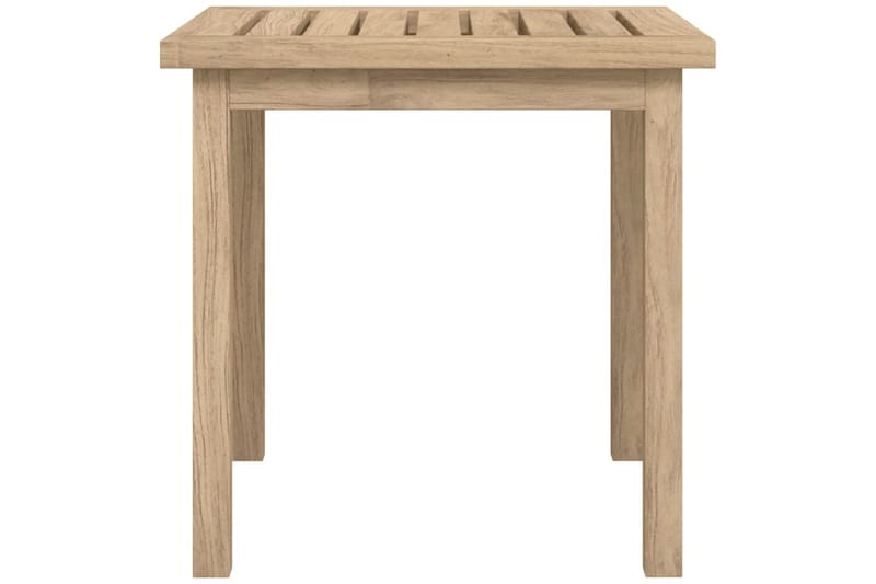 beBasic sidebord 45x45x45 cm massivt teaktræ - Brun - Skænke & sideboards