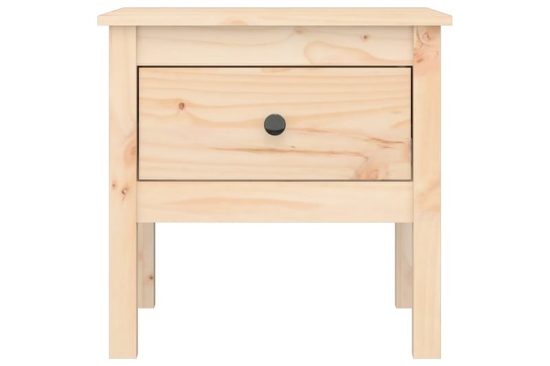 beBasic sidebord 50x50x49 cm massivt fyrretræ - Brun - Skænke & sideboards