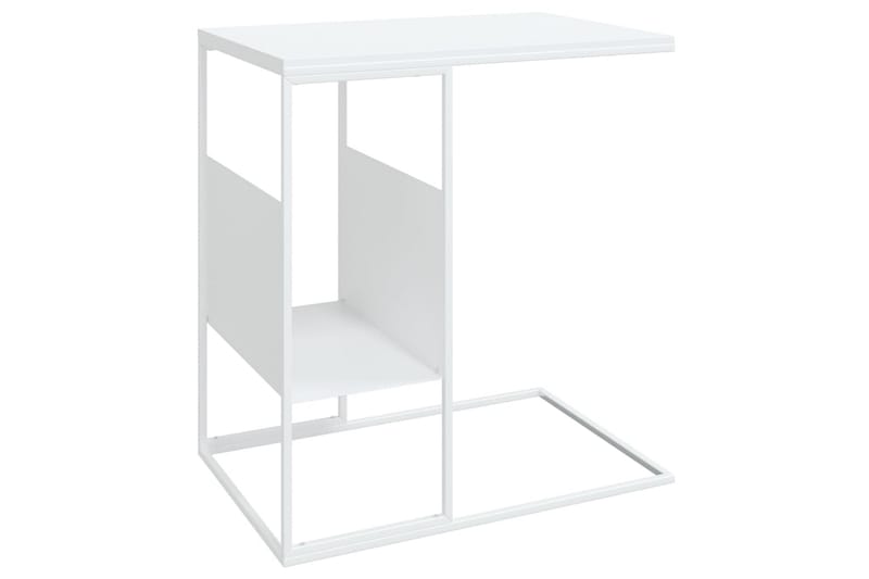 beBasic sidebord 55x36x59,5 cm konstrueret træ hvid - Hvid - Skænke & sideboards