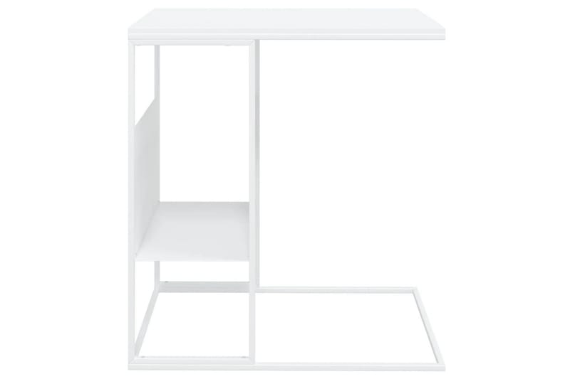 beBasic sidebord 55x36x59,5 cm konstrueret træ hvid - Hvid - Skænke & sideboards