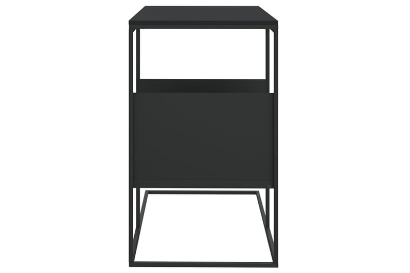 beBasic sidebord 55x36x59,5 cm konstrueret træ sort - Sort - Skænke & sideboards