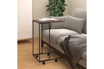 beBasic sidebord med hjul 40x30x63,5 cm konstrueret træ sort - Sort - Opbevaring - Opbevaringsmøbler - Skænke & sideboards