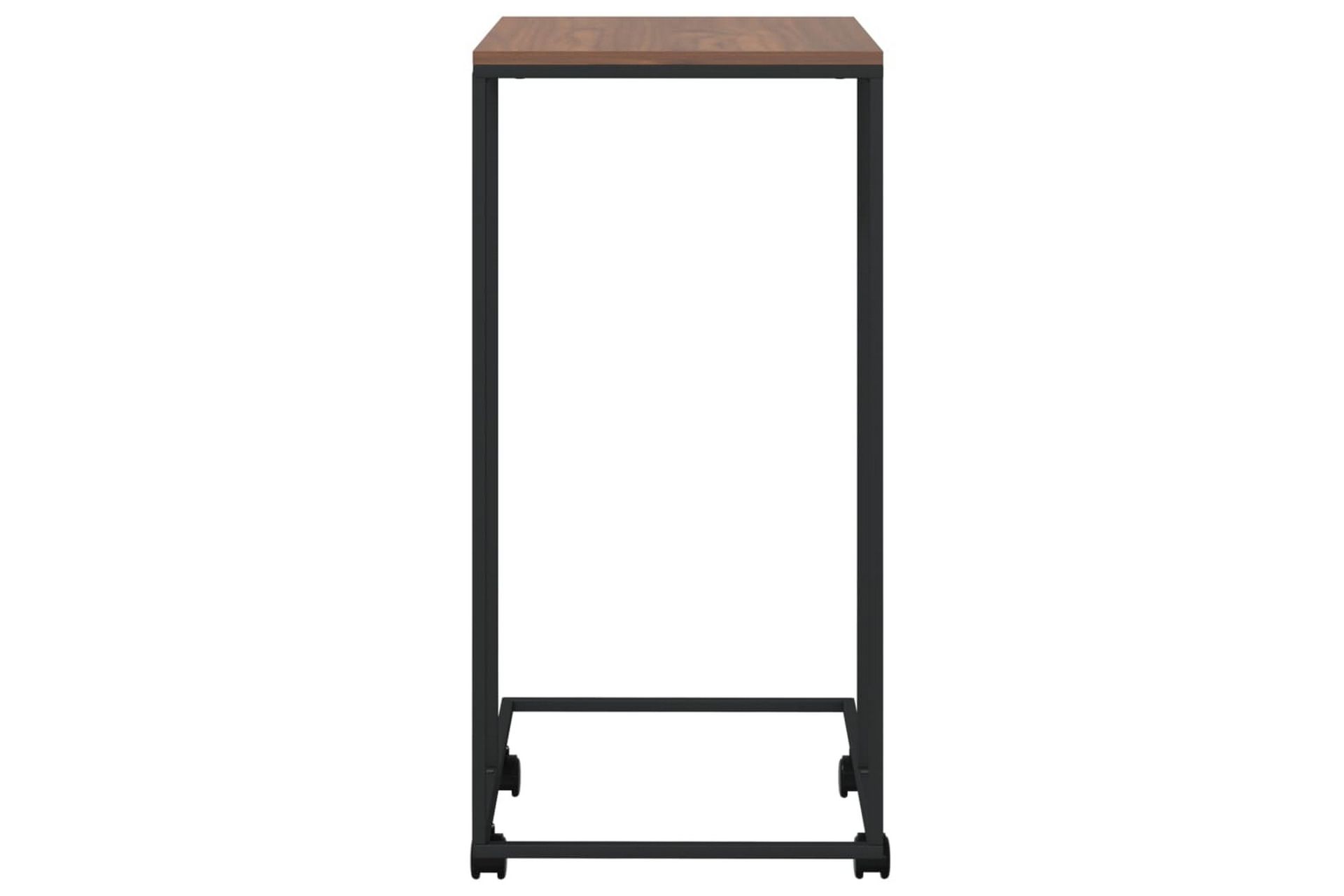 beBasic sidebord med hjul 40x30x63,5 cm konstrueret træ sort - Sort - Opbevaring - Opbevaringsmøbler - Skænke & sideboards