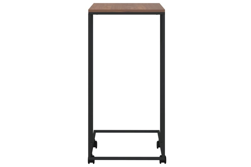 beBasic sidebord med hjul 40x30x63,5 cm konstrueret træ sort - Sort - Skænke & sideboards