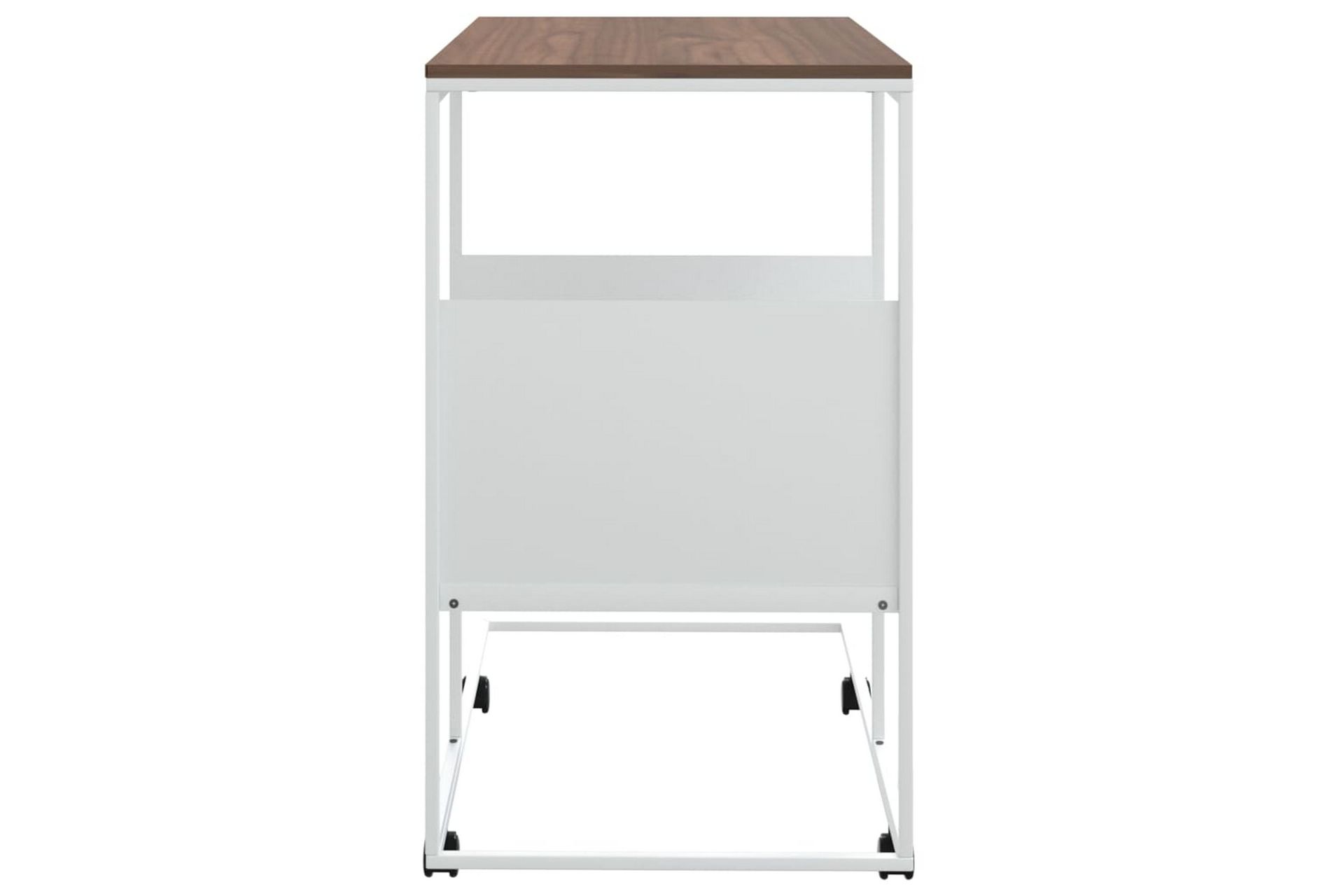 beBasic sidebord med hjul 55x36x63,5 cm konstrueret træ hvid - Hvid - Opbevaring - Opbevaringsmøbler - Skænke & sideboards
