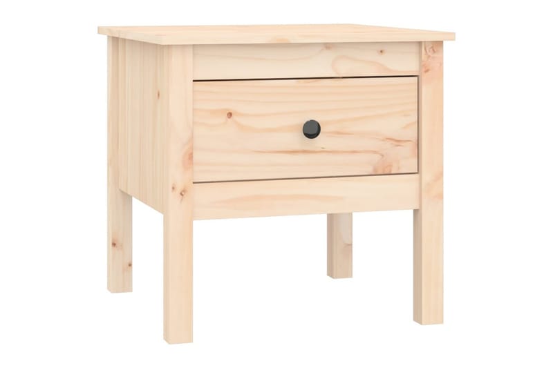 beBasic sideborde 2 stk. 50x50x49 cm massivt fyrretræ - Brun - Opbevaring - Opbevaringsmøbler - Skænke & sideboards