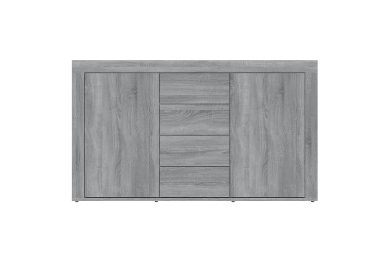 beBasic skænk 120x36x69 cm konstrueret træ grå sonoma-eg - GrÃ¥ - Opbevaring - Opbevaringsmøbler - Skænke & sideboards