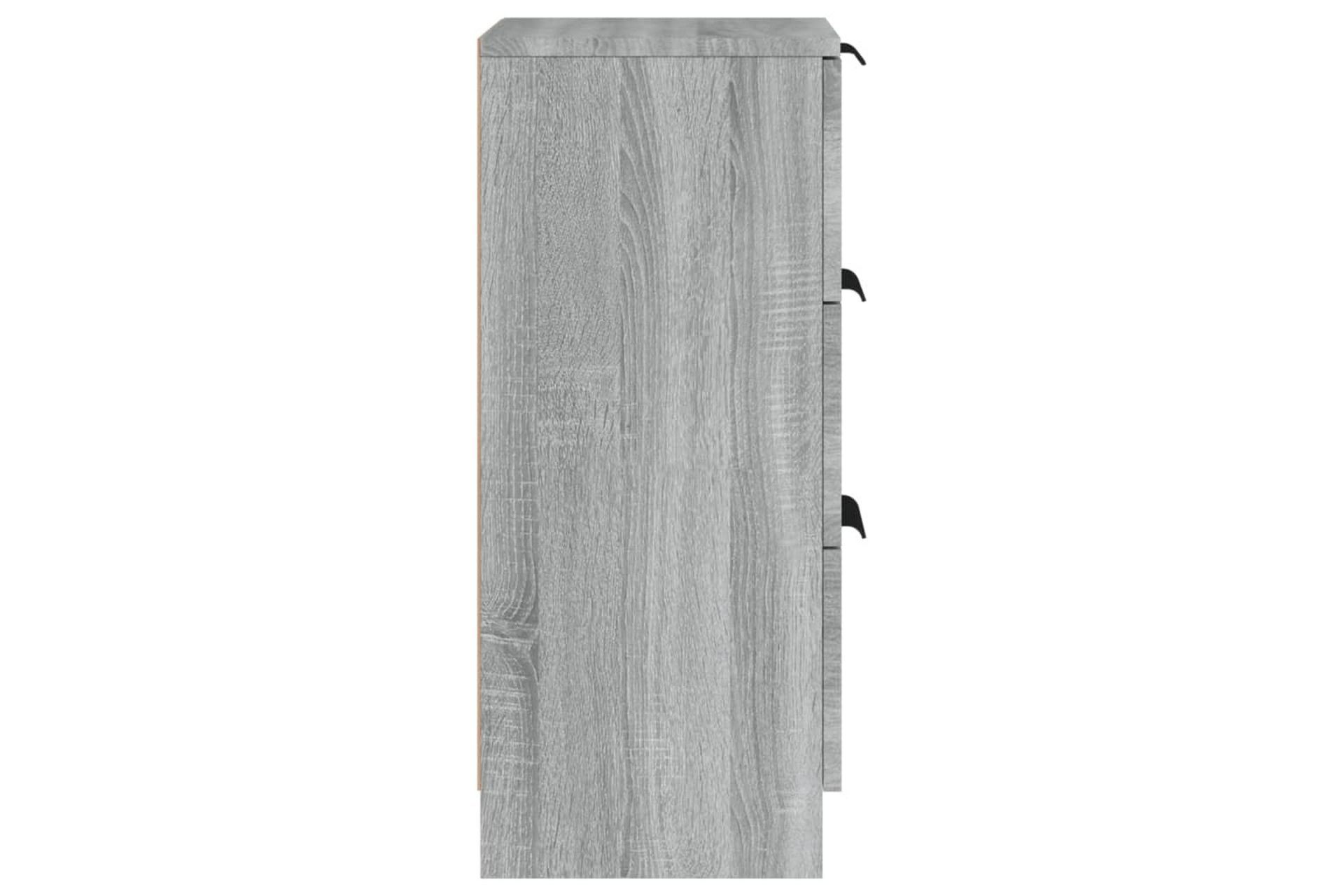 beBasic skænk 30x30x70 cm konstrueret træ grå sonoma-eg - GrÃ¥ - Opbevaring - Opbevaringsmøbler - Skænke & sideboards