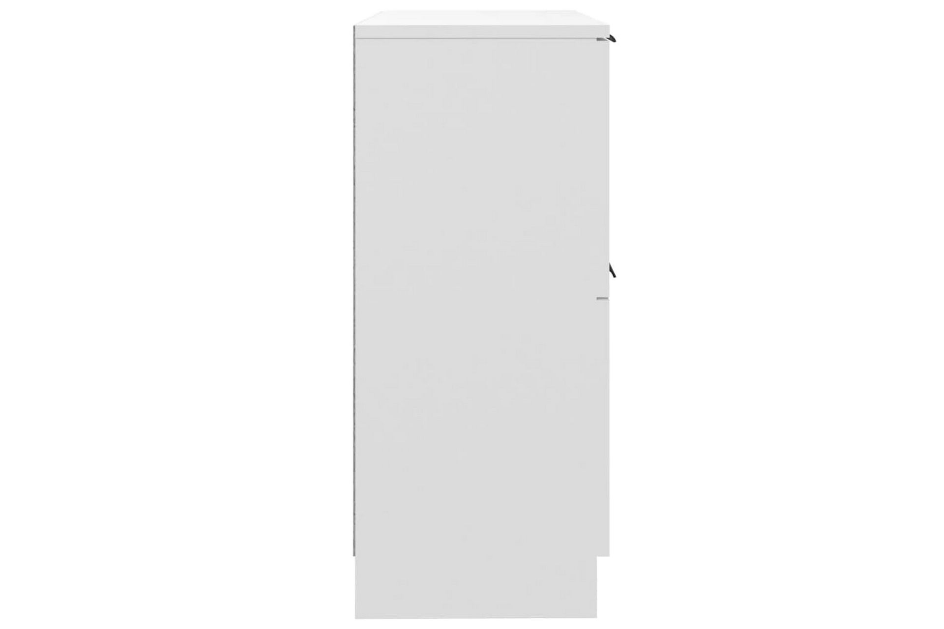 beBasic skænk 30x30x70 cm konstrueret træ hvid - Hvid - Opbevaring - Opbevaringsmøbler - Skænke & sideboards