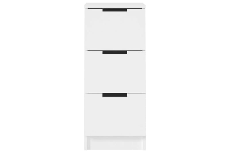beBasic skænk 30x30x70 cm konstrueret træ hvid - Hvid - Opbevaring - Opbevaringsmøbler - Skænke & sideboards