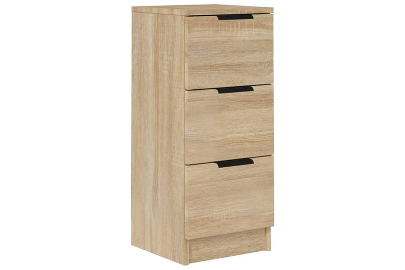beBasic skænk 30x30x70 cm konstrueret træ sonoma-eg - Brun - Opbevaring - Opbevaringsmøbler - Skænke & sideboards