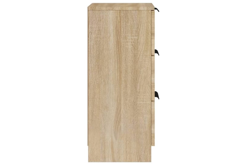 beBasic skænk 30x30x70 cm konstrueret træ sonoma-eg - Brun - Skænke & sideboards