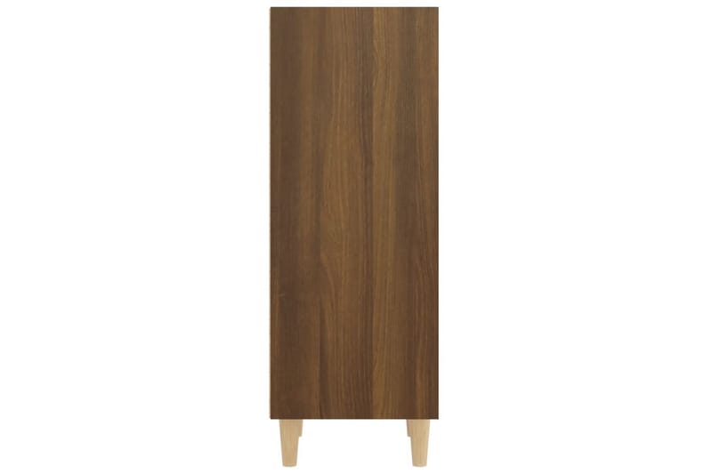 beBasic skænk 34,5x32,5x90 cm konstrueret træ brun egetræsfarve - Brun - Skænke & sideboards